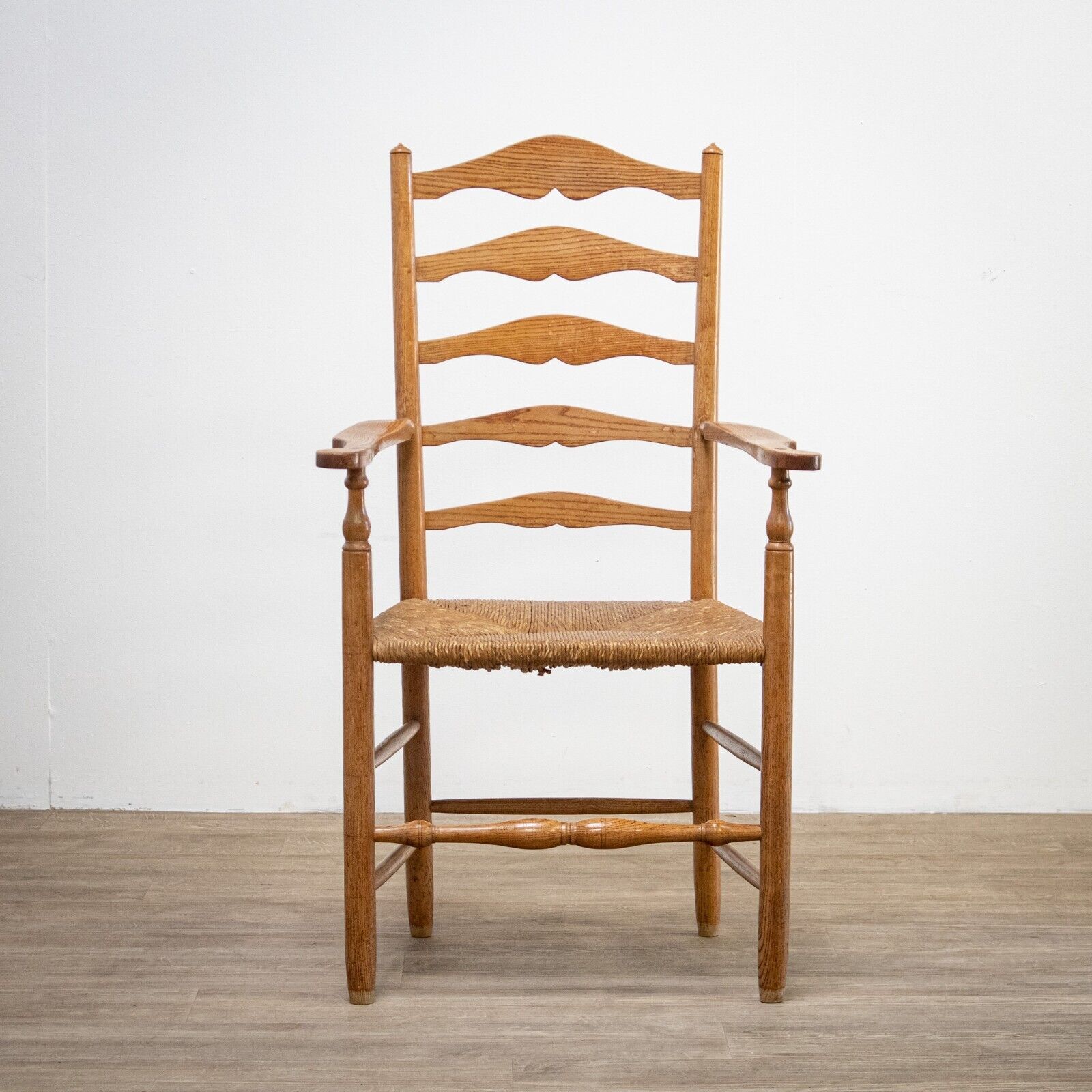 Dining Table & 6 Arts & Crafts Clissett-Style Chairs