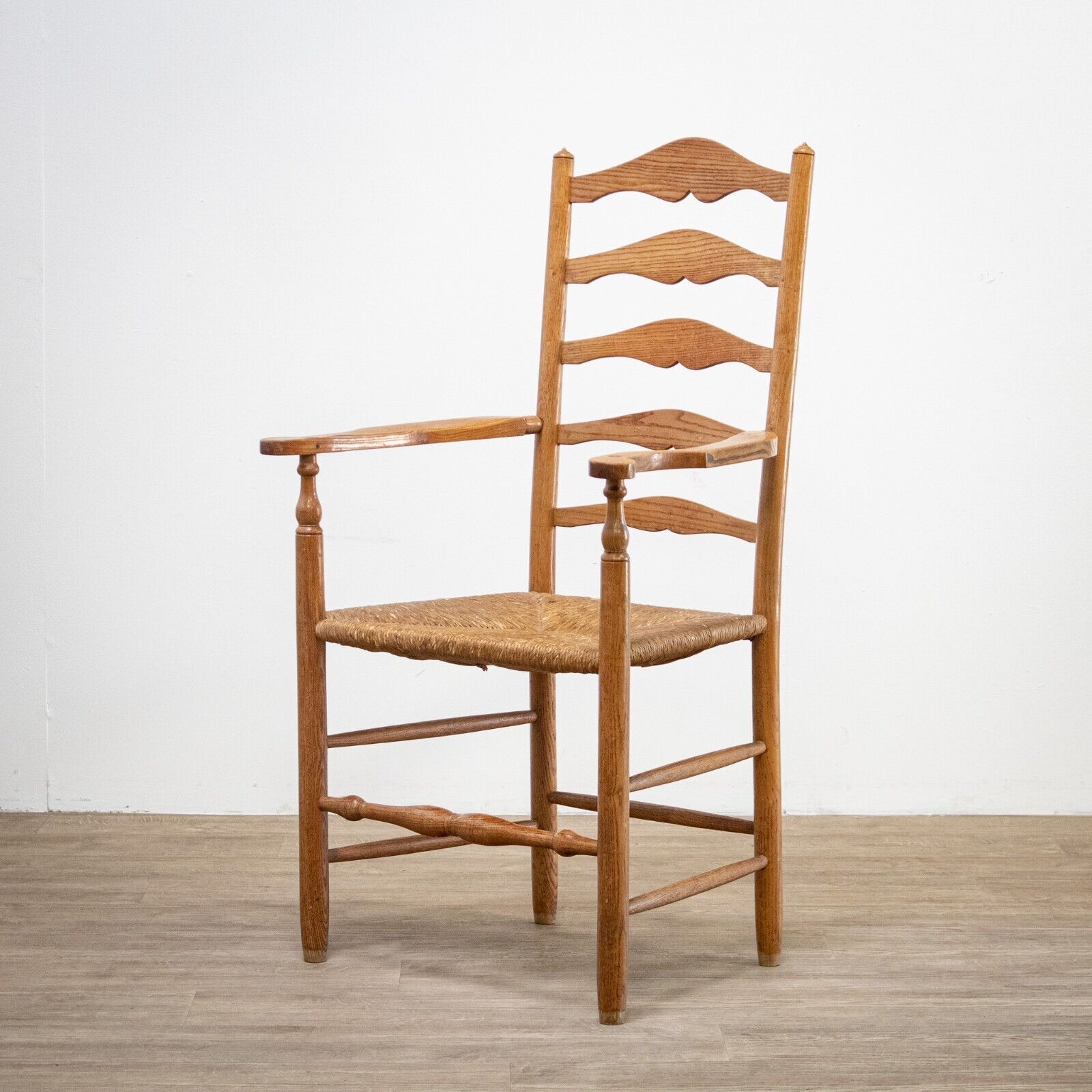 Dining Table & 6 Arts & Crafts Clissett-Style Chairs