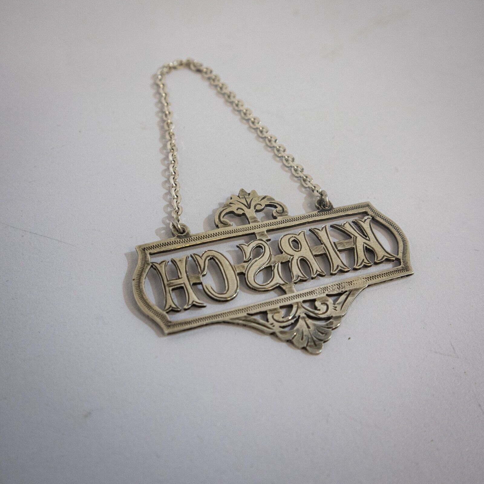 Edwardian Silver Kirsch Wine Label