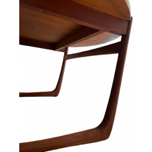 France and Son Mid Century Round Coffee Table