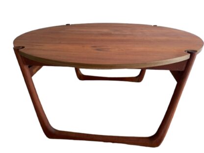 France and Son Mid Century Round Coffee Table - Image 15