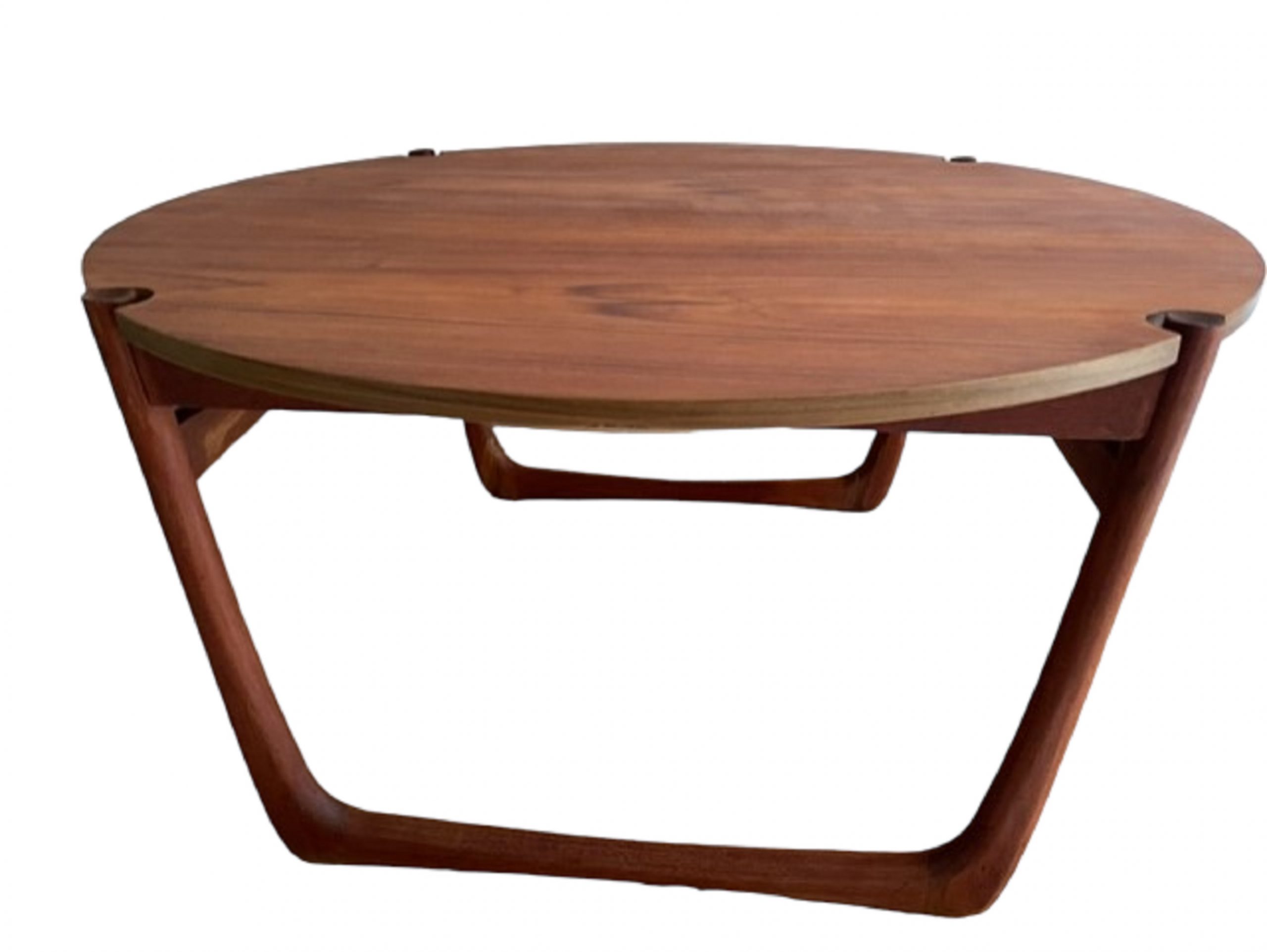 France and Son Mid Century Round Coffee Table
