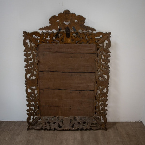 French Carved Gilt Wood Mirror