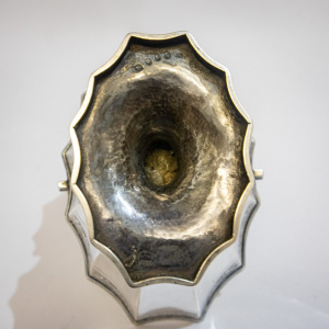 Georgian Silver Bowl with Swing Handle