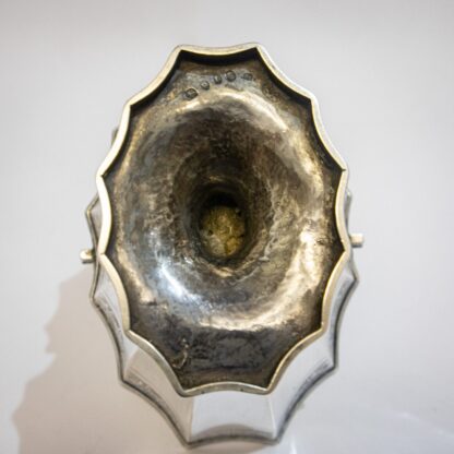 Georgian Silver Bowl with Swing Handle - Image 11