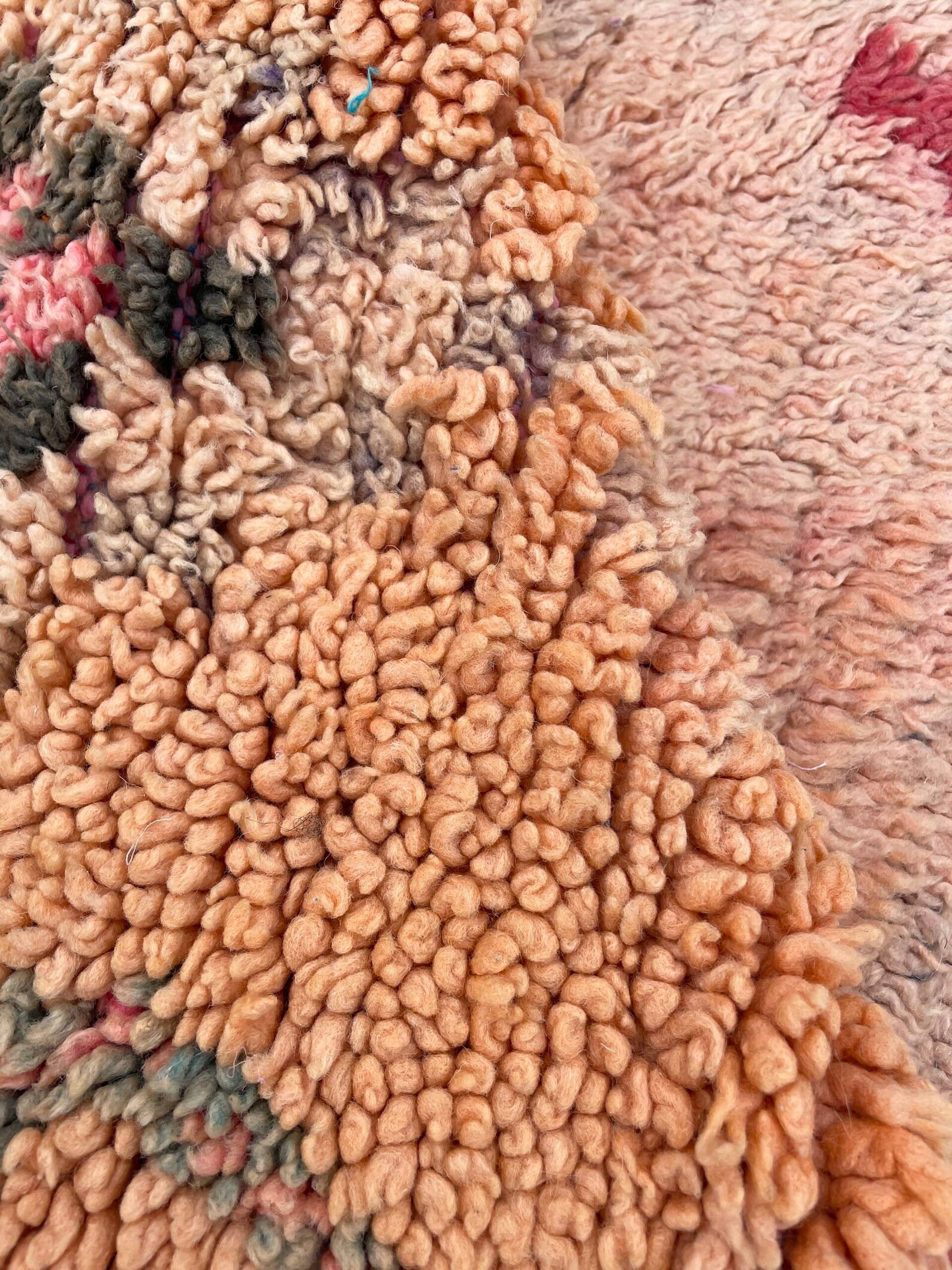 Antique Large Moroccan Berber Wool Rug