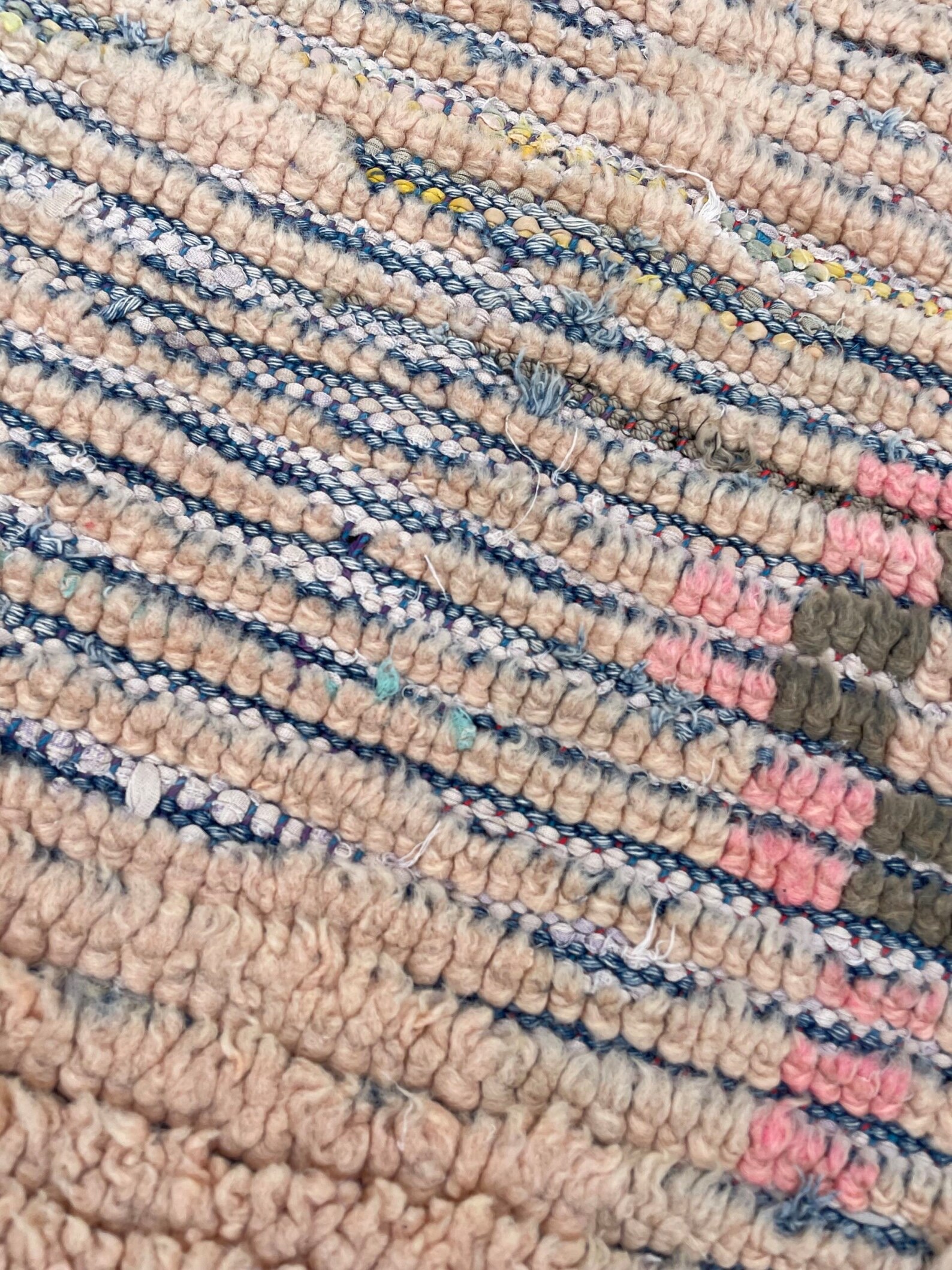 Antique Large Moroccan Berber Wool Rug