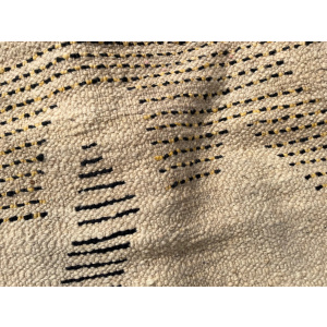 Genuine Abstract Modern Moroccan Berber Boujad Rug