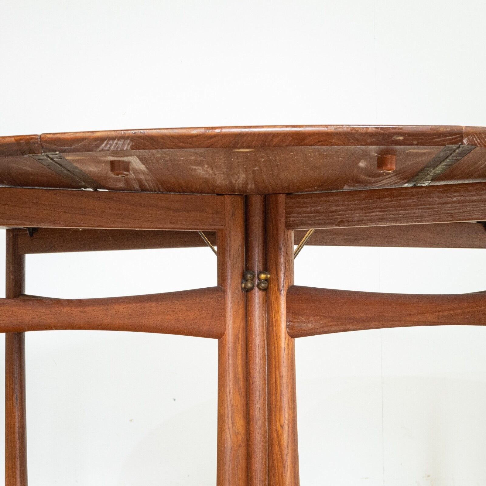 Interesting Mid Century Drop Leaf Dining Table