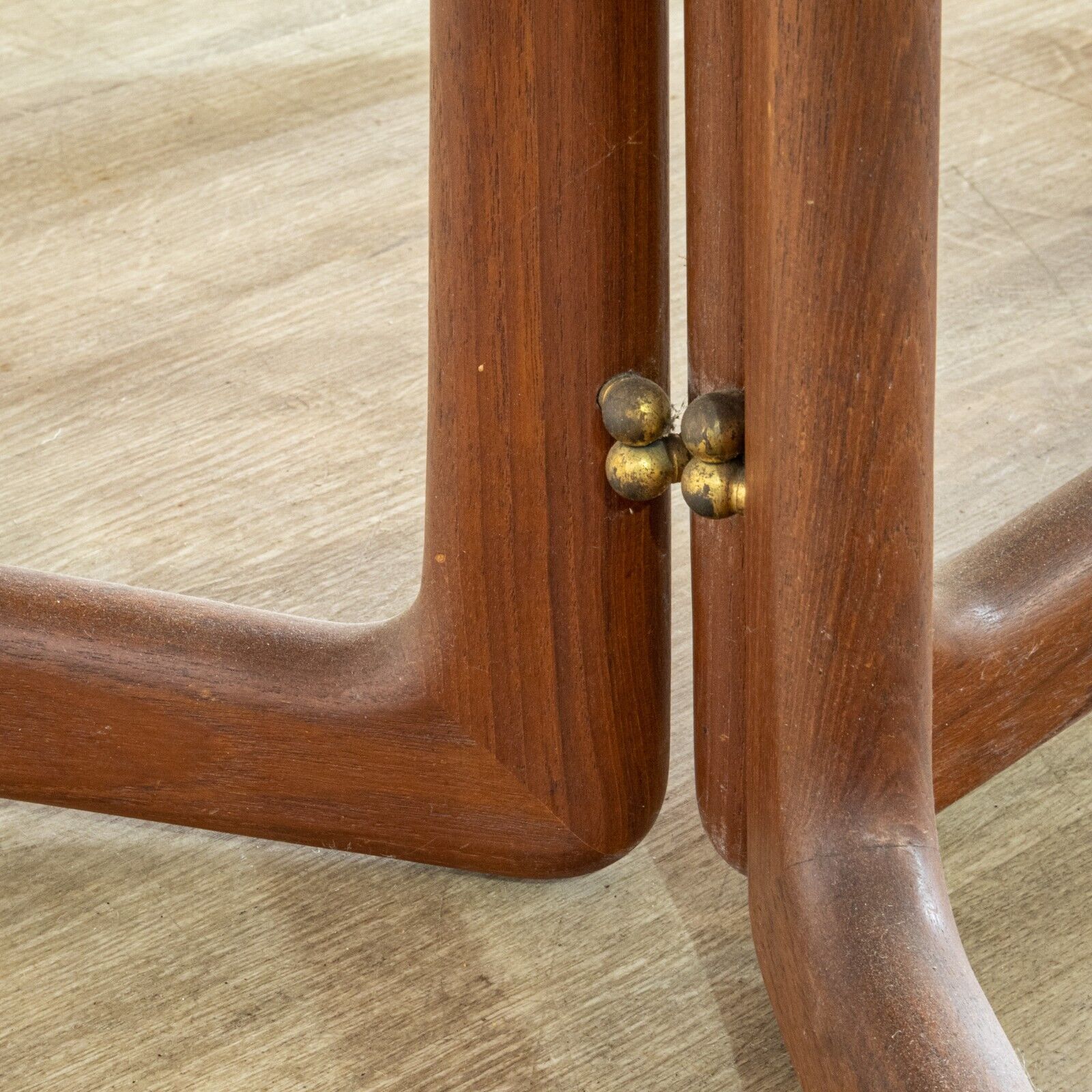 Interesting Mid Century Drop Leaf Dining Table