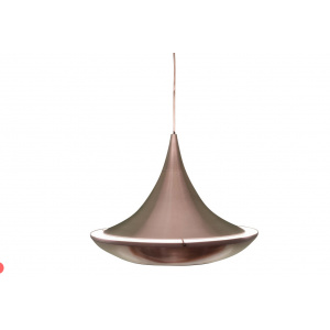 Mid Century Copper Pendant Light VEB Metalldrücker Halle