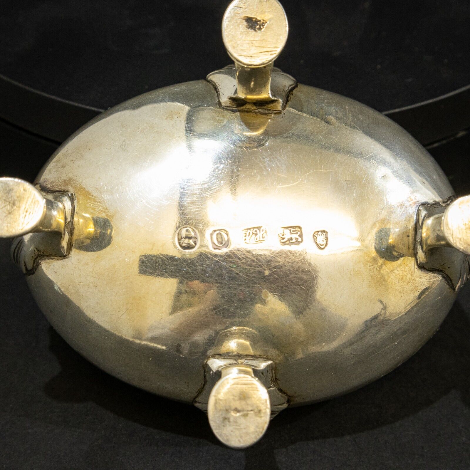 Pair of George III Silver Salts by Hester Bateman