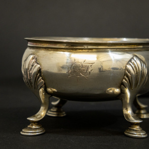 Pair of George III Silver Salts by Hester Bateman