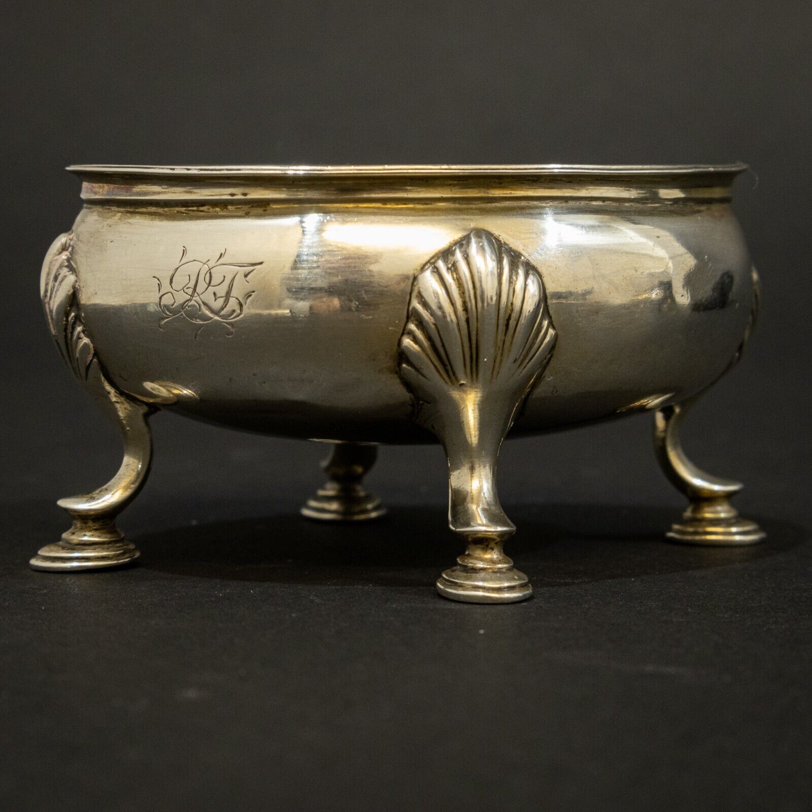 Pair of George III Silver Salts by Hester Bateman
