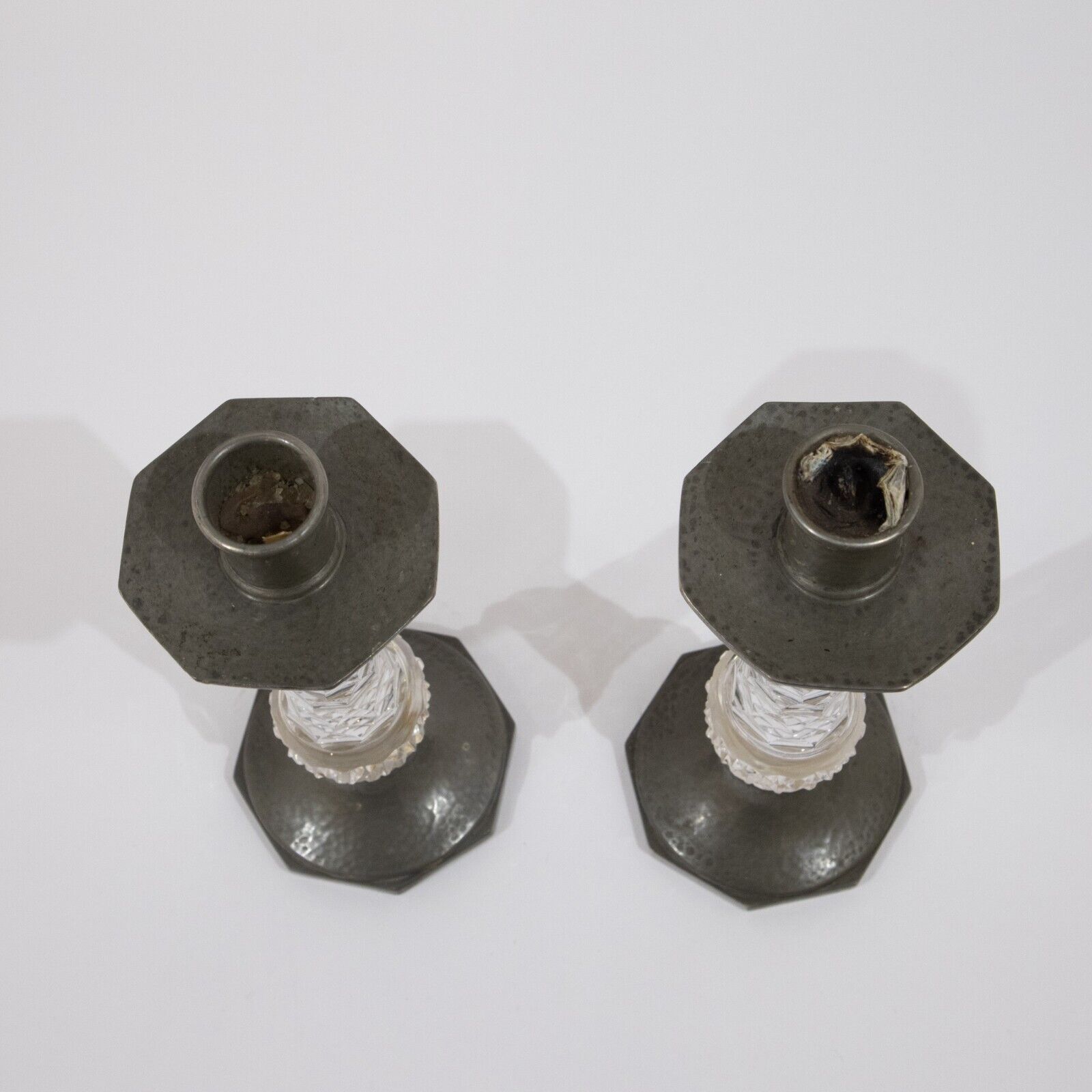 Pair of Tudric Candlesticks from Liberty’s