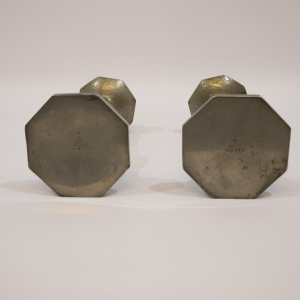 Pair of Tudric Candlesticks from Liberty’s
