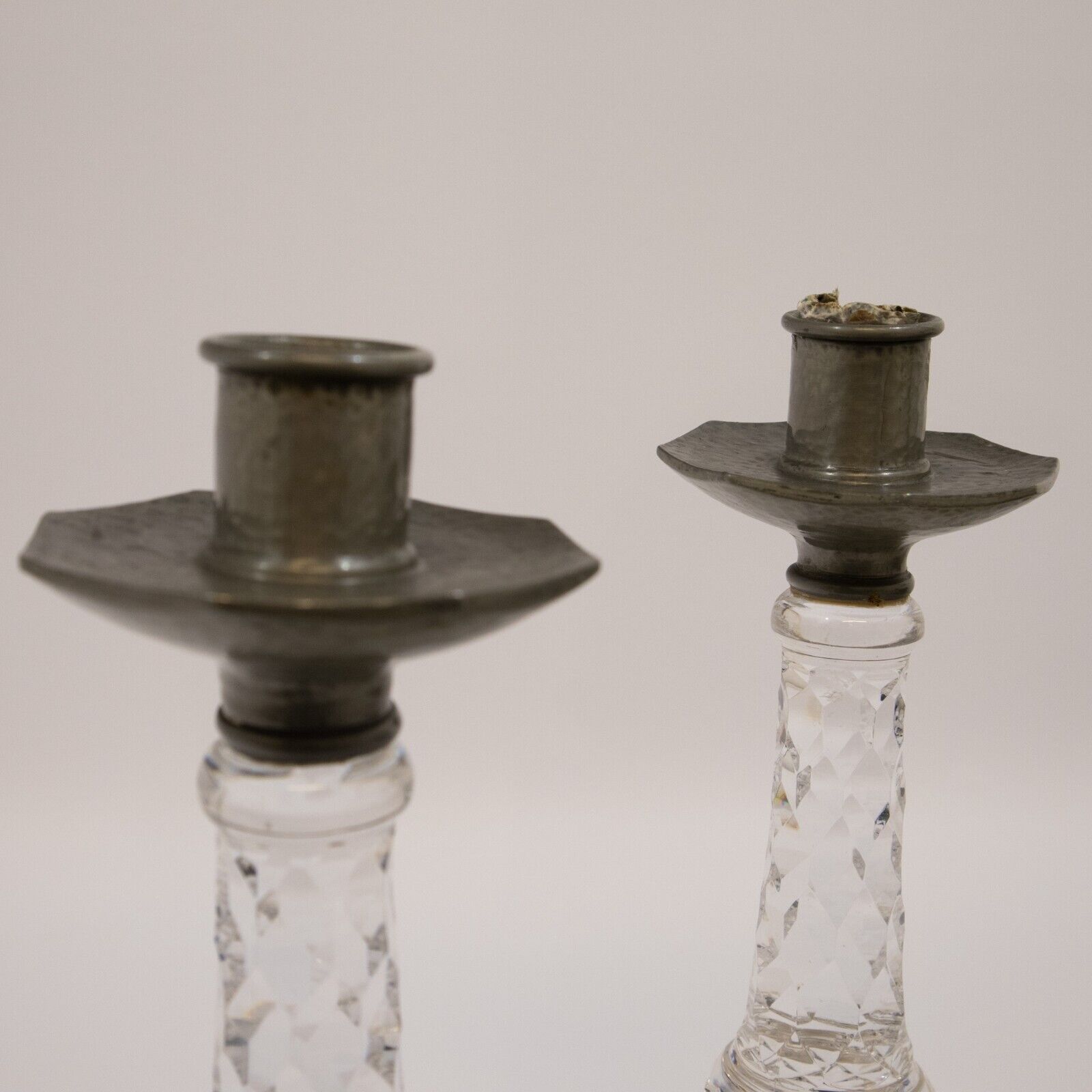Pair of Tudric Candlesticks from Liberty’s