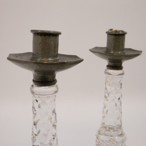 Pair of Tudric Candlesticks from Liberty’s