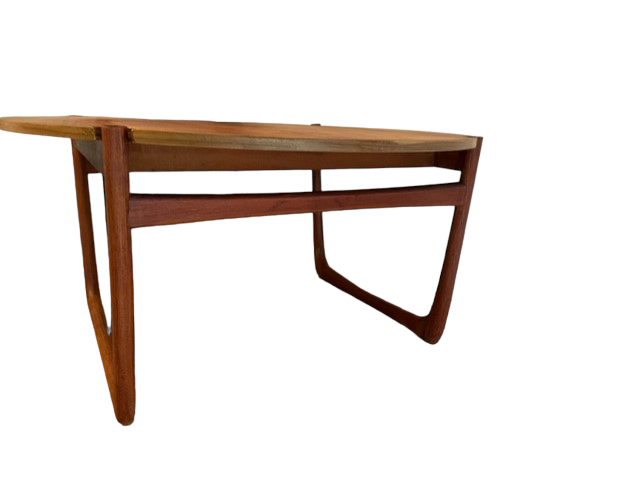 France and Son Mid Century Round Coffee Table