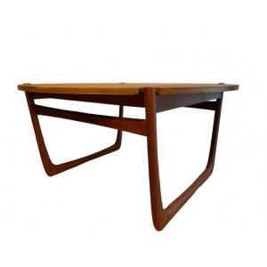 France and Son Mid Century Round Coffee Table