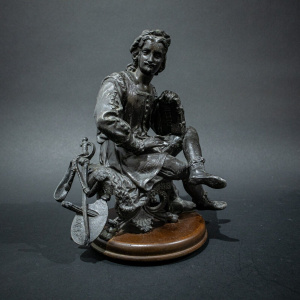 Spelter Figure of an Artist