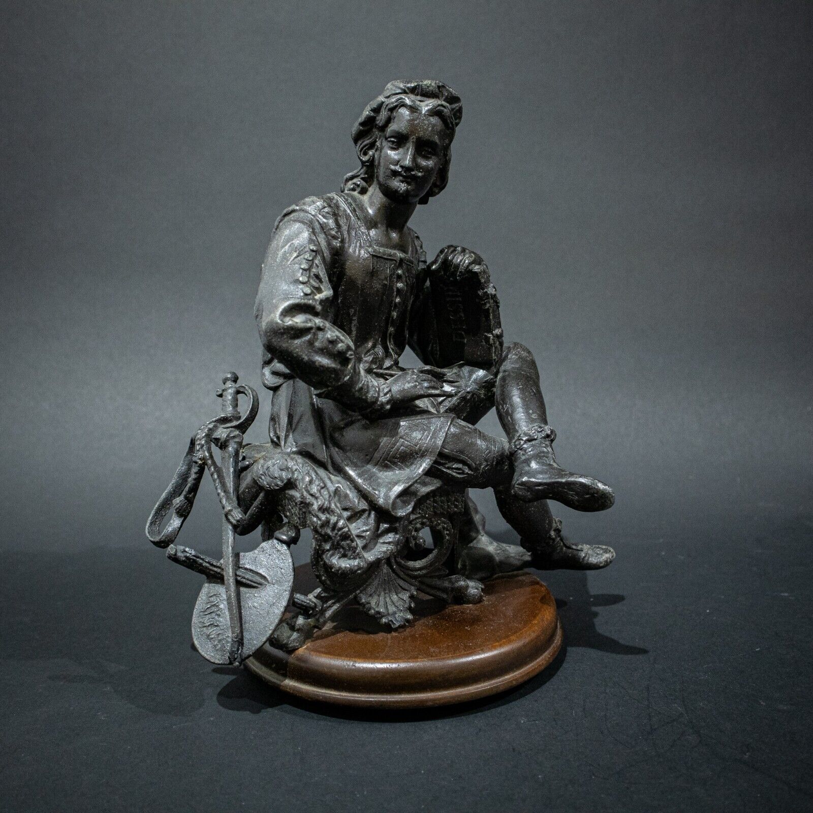 Spelter Figure of an Artist