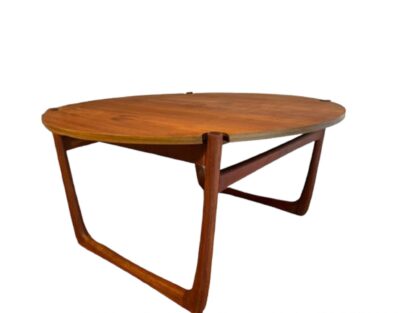 France and Son Mid Century Round Coffee Table - Image 7