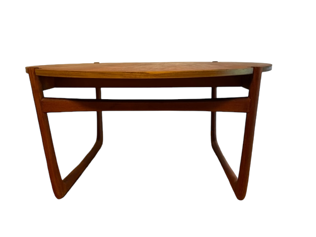 France and Son Mid Century Round Coffee Table