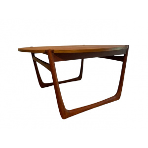 France and Son Mid Century Round Coffee Table