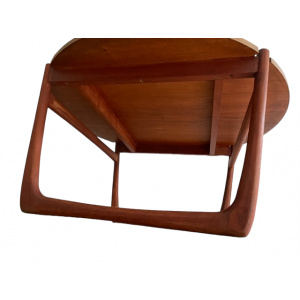France and Son Mid Century Round Coffee Table