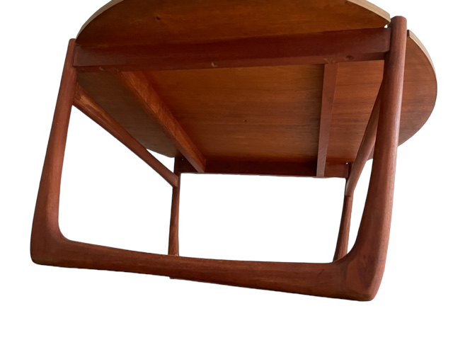 France and Son Mid Century Round Coffee Table