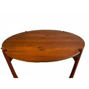 France and Son Mid Century Round Coffee Table
