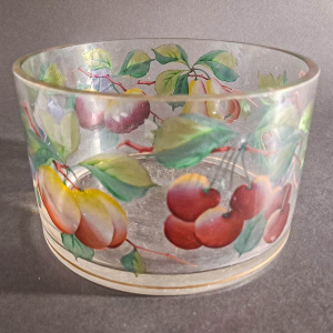 Webb Corbett Glass Bowl