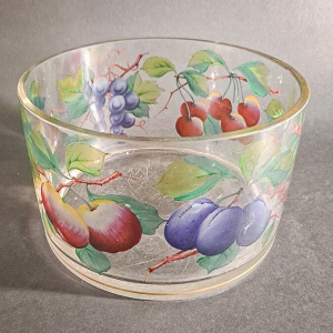 Webb Corbett Glass Bowl