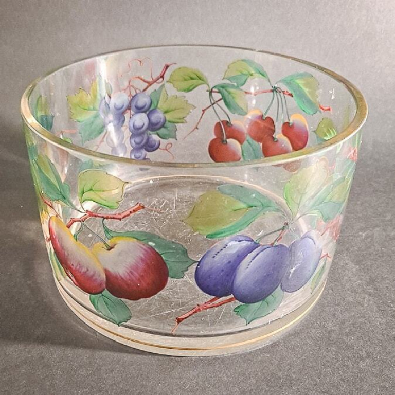 Webb Corbett Glass Bowl