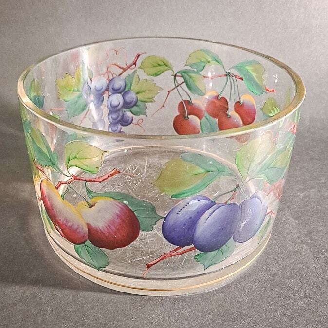 Webb Corbett Glass Bowl