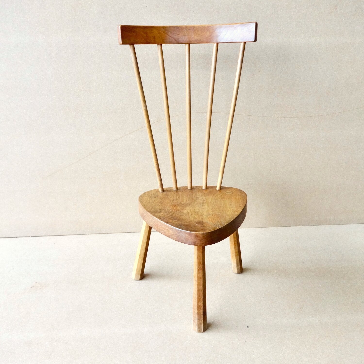 Welsh high stick back small chair