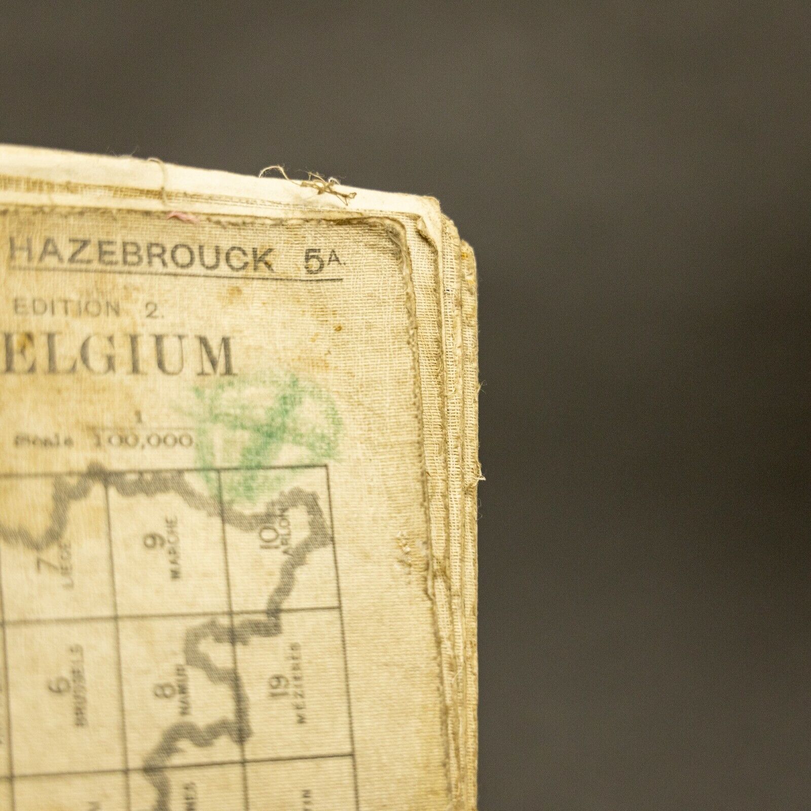 World War One Trench Map Hazebrouck 5A