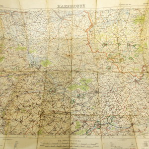 World War One Trench Map Hazebrouck 5A