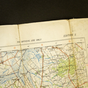 World War One Trench Map Hazebrouck 5A