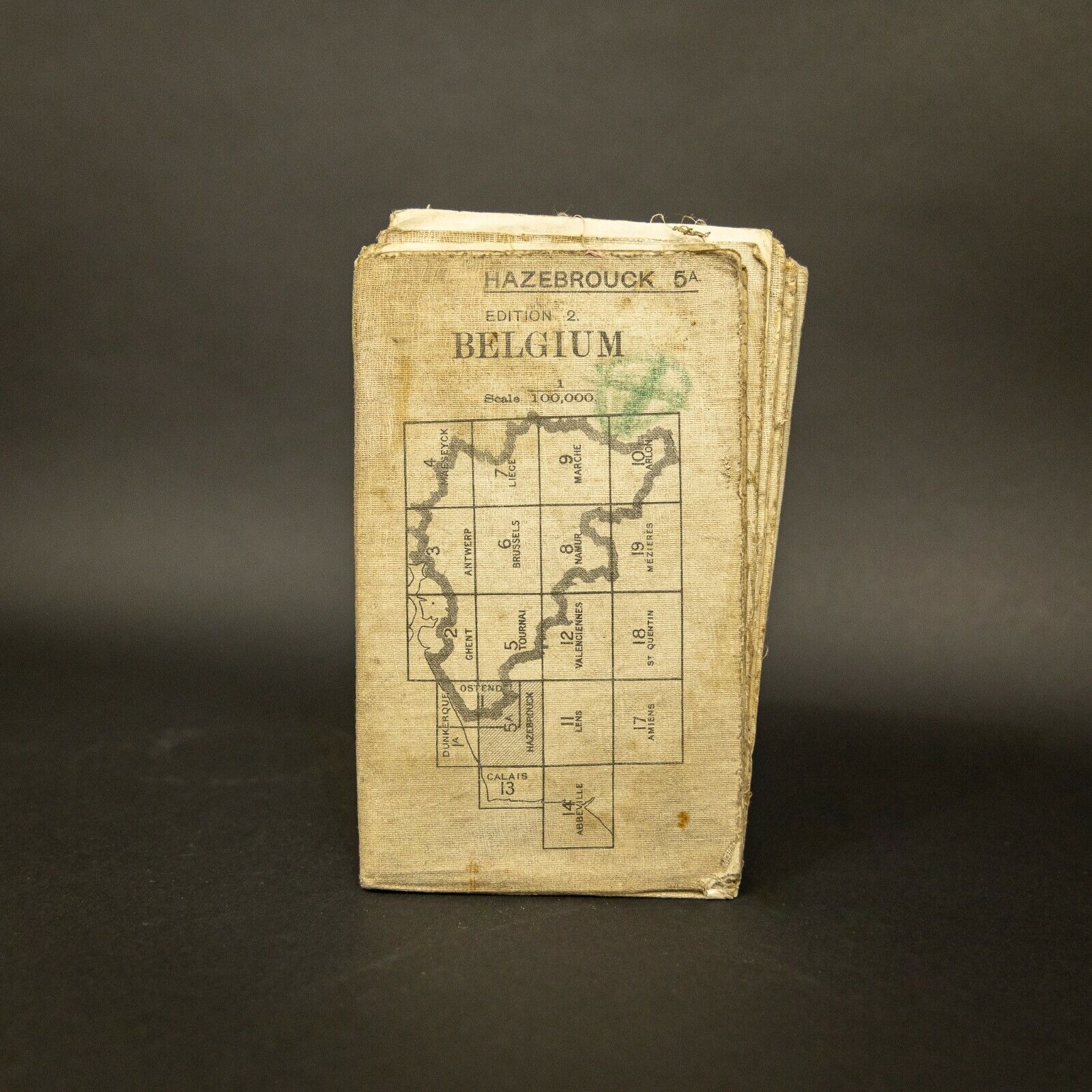 World War One Trench Map Hazebrouck 5A