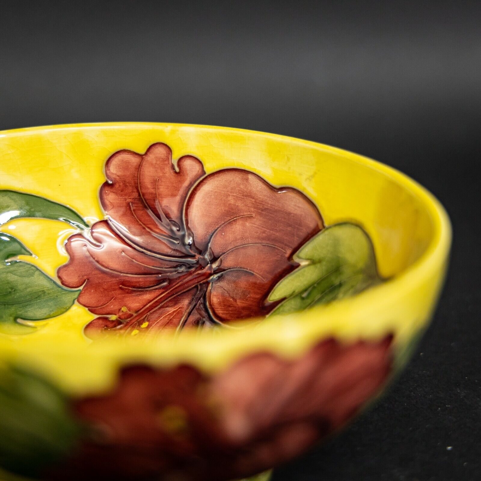 Yellow Moorcroft Bowl