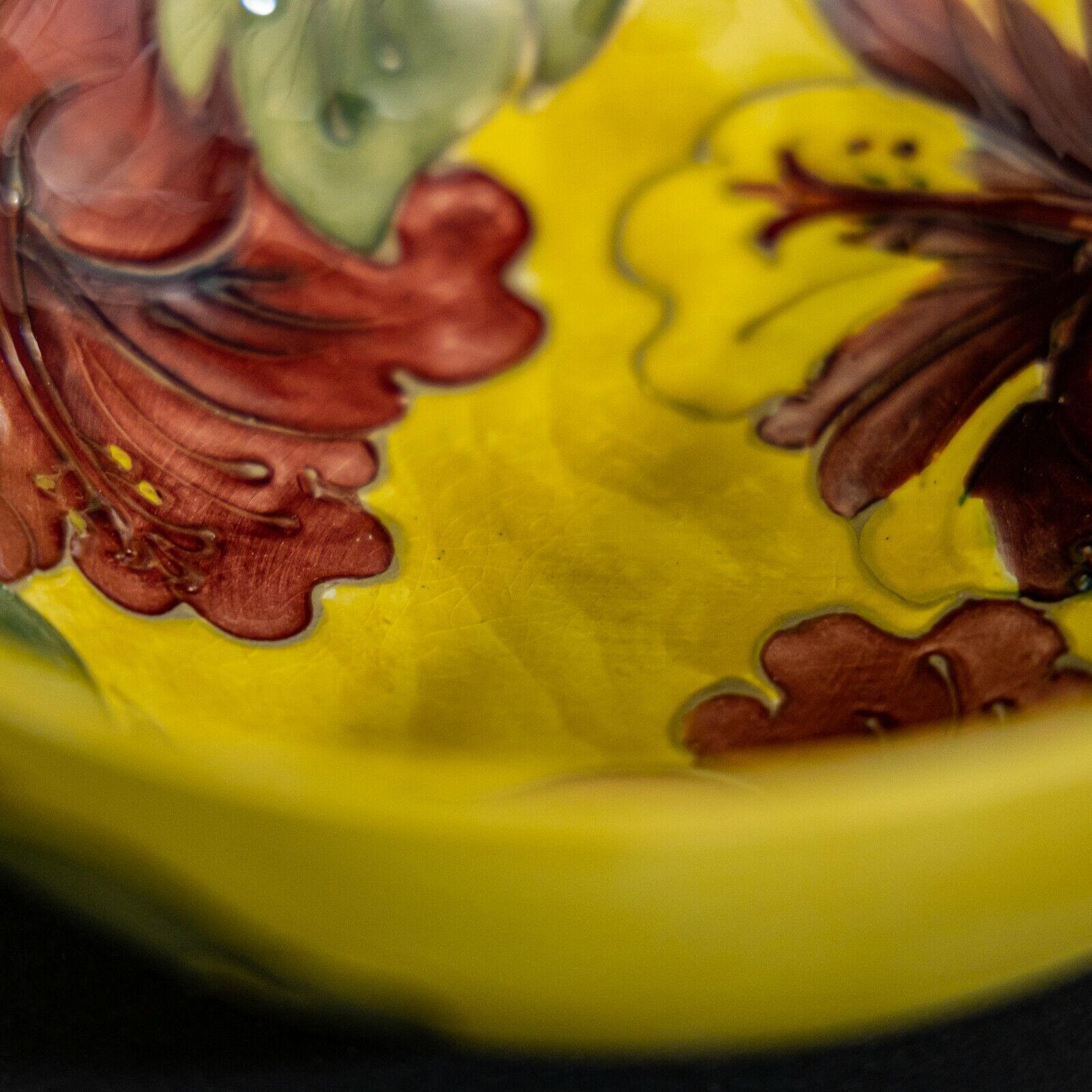 Yellow Moorcroft Bowl