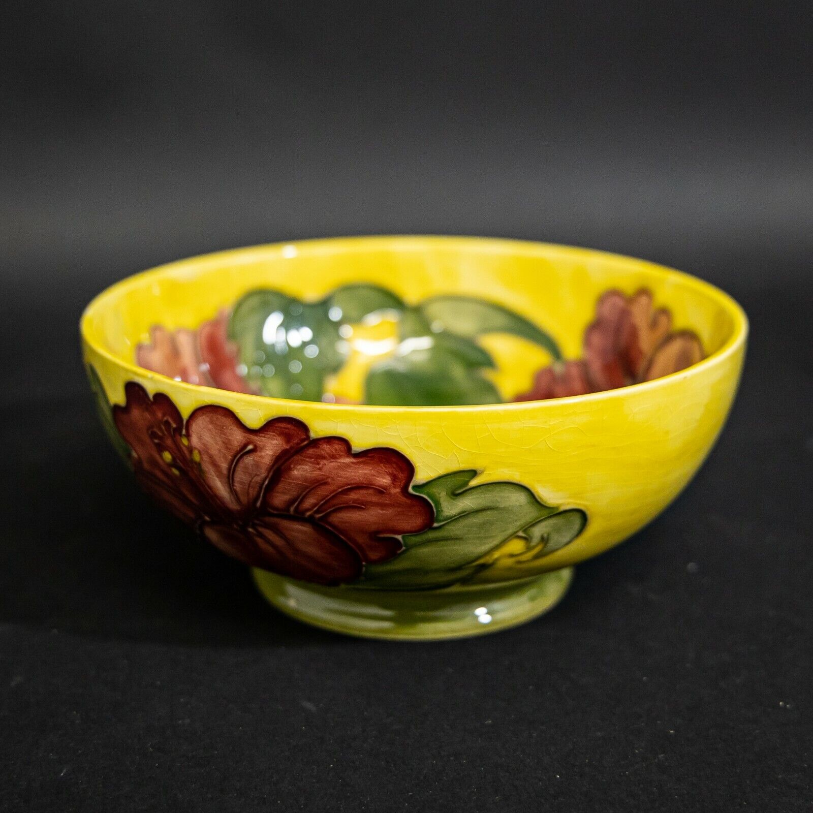 Yellow Moorcroft Bowl
