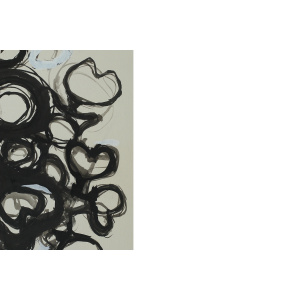 Margareta Treutiger, Vattenblom, Mixed Media on Board, 1965