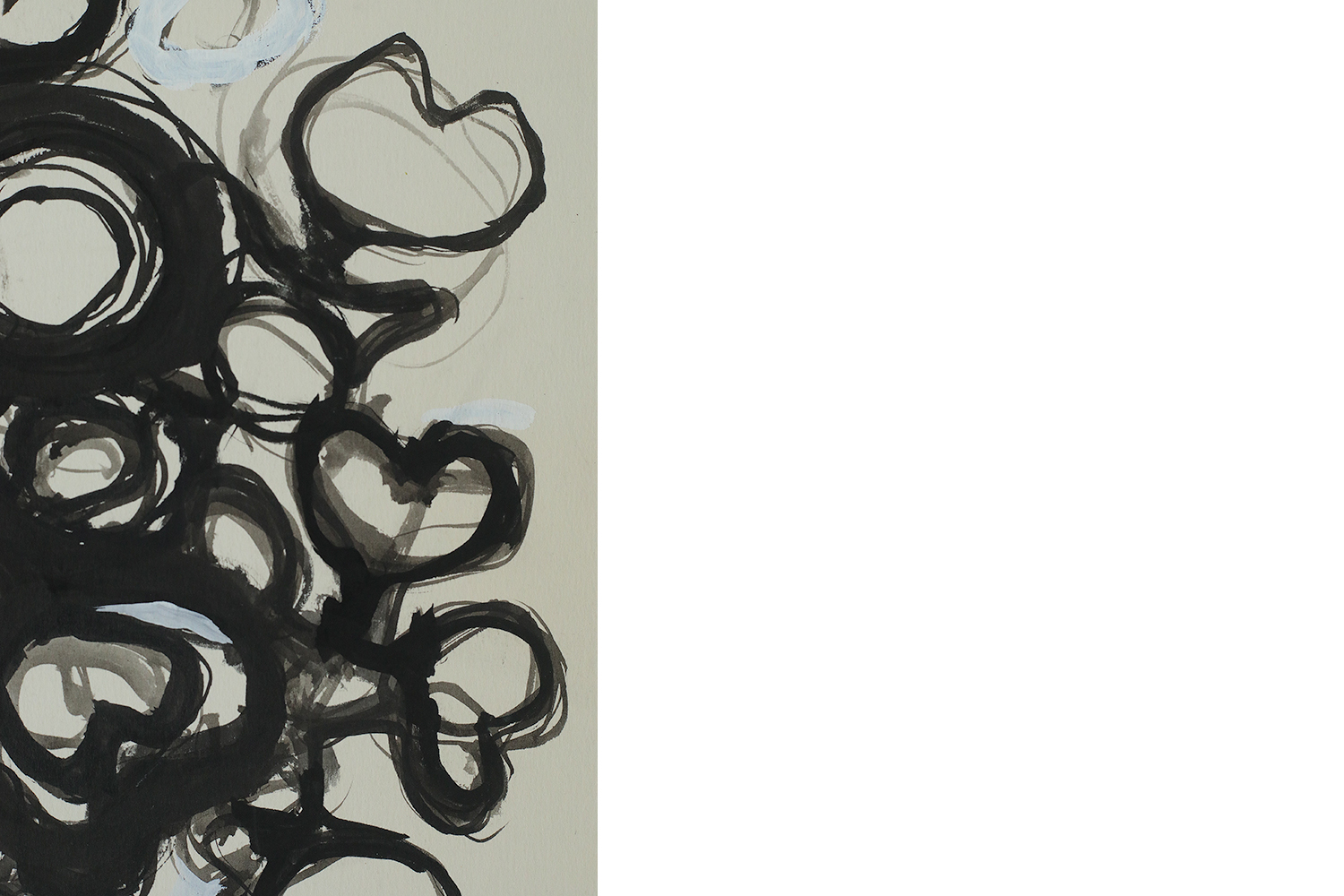 Margareta Treutiger, Vattenblom, Mixed Media on Board, 1965