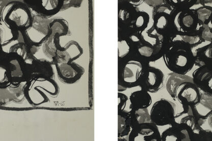Margareta Treutiger, Vattenväxt, Mixed Media on Board, 1965 - Image 3