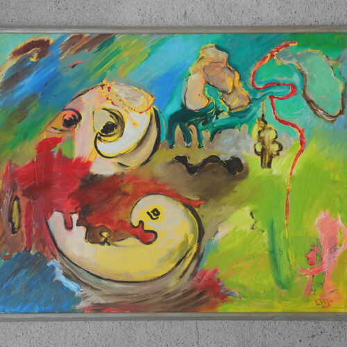 Lennart Lilja, Oil on Canvas, Framed