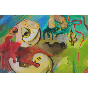 Lennart Lilja, Oil on Canvas, Framed