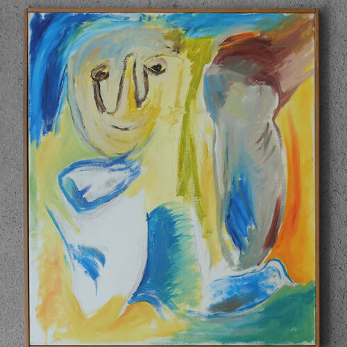 Lennart Lilja, Oil on Canvas, Framed